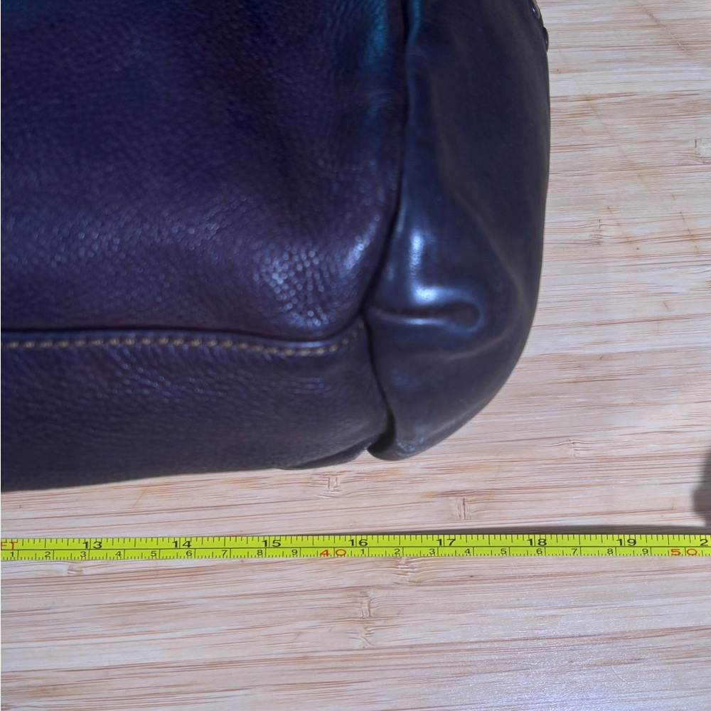 J. Jill Dark Brown Leather Shoulder Bag - Picture 7 of 9